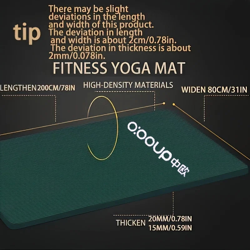 FlexPro Yoga-Training Mat 15/20mm